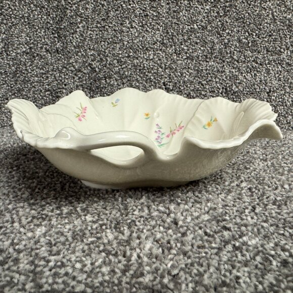 Mikasa Gentle Breeze Ivory Bone China Platter B2007 Japan  Larry Laslo 8" - 1294 - Picture 4 of 14